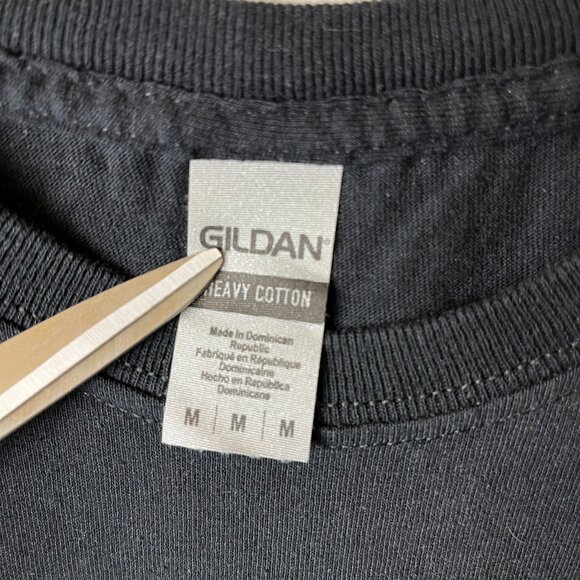 Travis Scott Kid Cudi Rap Tee T Shirt Black Medium M Graphic Saturo Cotton Solid - Picture 4 of 9